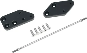 Kit de prolongación de mandos avanzados 3" - Placa de extensión control delantero negro