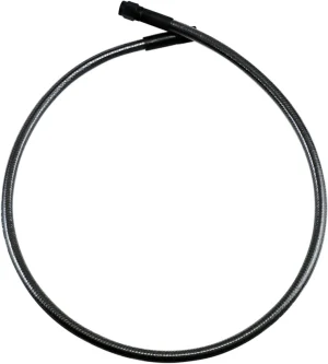 Línea de freno ABS universal trenzada - pearl Black 28"