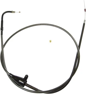 Cable de acelerador/marcha en vacío trenzado Black Pearl™