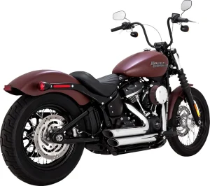 Sistema de escape Shortshots PCX™ estilo escalonado - Escape Short Shots Cromo <span style="color: red;font-size: 0,5em">- ALMACEN USA-</span>