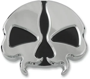 Tapa de depósito Split Skull - combustible cromo