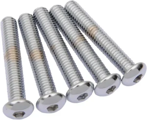 Tornillos cabeza botón de recambio - 3/8-16X2.25 Cromo <span style="color: red;font-size: 0,5em">- ALMACEN USA-</span>