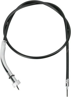 Cable de velocímetro para tracción delantera - Vinilo negro 41.5"