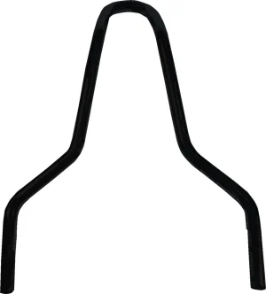 Sissy bar redondo - RND 11 negro <span style="color: red;font-size: 0,5em">- ALMACEN USA-</span>