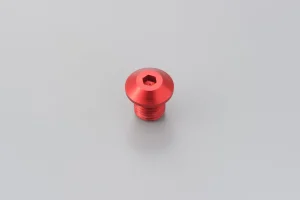 Tornillo-tapón para retrovisor - Perno tapón de espejo rojo derecho