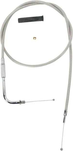 Cable de acelerador trenzado en acero inoxidable - 42"