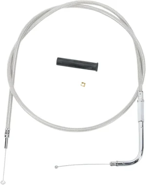 Cable de acelerador trenzado en acero inoxidable - 43"