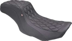 Asiento Double Diamond Squareback - doble diamante negro