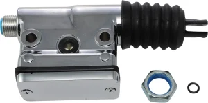 Bomba de freno trasera - cromada calibre 3/4"