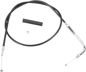 Cable de acelerador/ralentí de vinilo negro - acelerador 42.5"