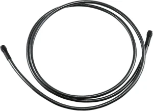 Línea de freno ABS universal trenzada - pearl Black 76"