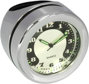 Accesorios de anclaje en manillar - Reloj de montaje cromo