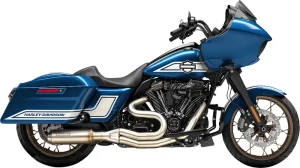 Sistema de escape 2 en 1 de longitud media con silenciador Super Bike <span style="color: red;font-size: 0,5em">- ALMACEN USA-</span>