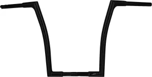 Manillar Flat Top EZ Install de 1-1/4" - H-BAR 16" negro 1.25"FT FLHR <span style="color: red;font-size: 0,5em">- ALMACEN USA-</span>
