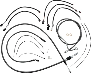 Kit de instalación de manillar KARBONFIBR Designer - cables de control KF