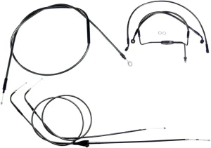 Kit de instalación de manillar Black Pearl™ Designer - cables de control BP 10
