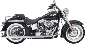 Sistema de escape True Duals con silenciadores Fishtail - 30" / 2 1/4"
