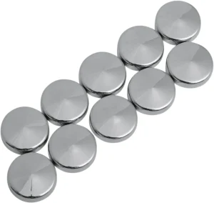 Tapones para tornillos - Cubierta de perno torx 1/4" cromo <span style="color: red;font-size: 0,5em">- ALMACEN USA-</span>
