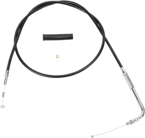 Cable de acelerador/ralentí de vinilo negro - ralentí 39.5" <span style="color: red;font-size: 0,5em">- ALMACEN USA-</span>