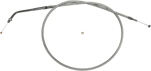 Cable trenzado Sterling Chromite II® para Harley-Davidson - acelerador II Nature <span style="color: red;font-size: 0,5em">- ALMACEN USA-</span>