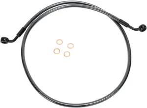 Línea de freno delantero de disco simple trenzada E-Z Align