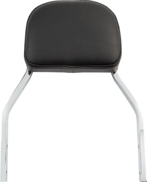 Sissy Bar cuadrada - Reposabultos mini cuadrado cromo con almohadilla HD