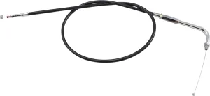 Cable de acelerador/ralentí de vinilo negro - ralentí 30"