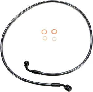Línea de freno delantero de disco simple trenzada E-Z Align