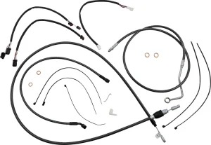 Kit de instalación de manillar Black Pearl™ Designer - cables de control BP