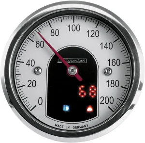 Motoscope Tiny - 49 MM velocímetro analógico pulido