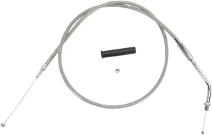 Cable de acelerador trenzado en acero inoxidable - 39.5"