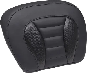Almohadilla para respaldo Deluxe Touring Chopped Tour-Pak® - tour tour pack negra