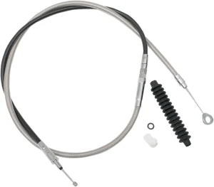 Cable de embrague de acero inoxidable trenzado de alta eficiencia - 63 11/16" <span style="color: red;font-size: 0,5em">- ALMACEN USA-</span>