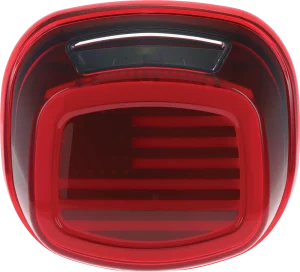 Pilotos traseros LED Tracer US Flag - Luz trasera bandera de EE.UU. roja