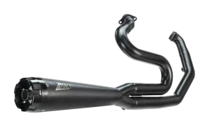 SISTEMA DE ESCAPE COMPLETO 2-EN-1 ZARD PARA H-D TOURINGS (STREET GLIDE / ROAD KING / ROAD GLIDE)  E5