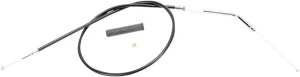 Cable de acelerador/ralentí de vinilo negro - acelerador 31.75"