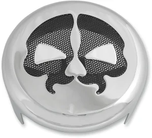Tapa de bocina - Cubierta calavera cromada