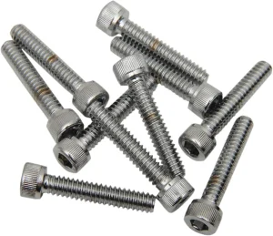 Tornillos de cabeza allen de repuesto - 10-24X1.25 moleteado Cromo <span style="color: red;font-size: 0,5em">- ALMACEN USA-</span>