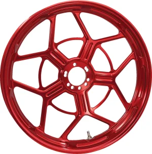 Rueda forjada Speed 5 - Llanta 21 X 3.50 roja <span style="color: red;font-size: 0,5em">- ALMACEN USA-</span>