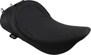 Asiento solo compatible con respaldo - delantero vinilo negro