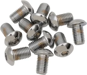 Tornillos cabeza botón de recambio - 5/16-24X0.375 cromo <span style="color: red;font-size: 0,5em">- ALMACEN USA-</span>
