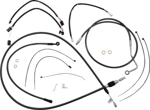 Kit de instalación de manillar Black Pearl™ Designer - cables de control BP