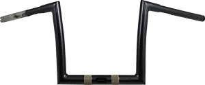 Manillar Touring de 1-1/4" - ape hanger 10" NEGRO BRILLANTE