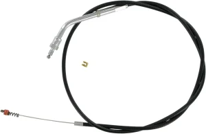 Cable de acelerador/ralentí de vinilo negro - ralentí tradicional longitud estándar