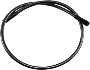 Línea de freno ABS universal trenzada - pearl Black 30"