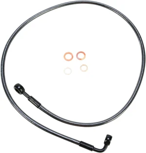 Línea de freno delantero de disco simple trenzada E-Z Align