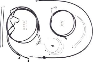 Kit de instalación de manillar KARBONFIBR Designer - cables KF 8"RISE