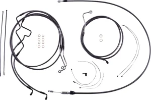 Kit de instalación de manillar KARBONFIBR Designer - cables KF 6"RISE