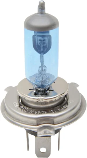 Bombilla halógena para foco delantero - faro H4 55/60W SUPER-WHITE