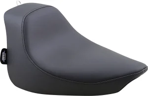 Asiento individual - solo delantero solo vinilo negro